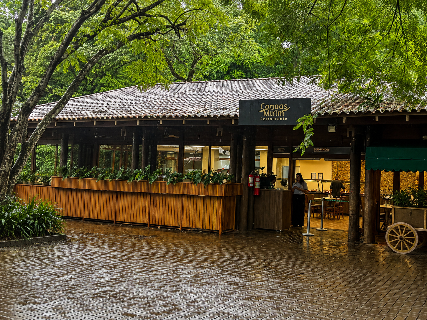 Restaurante Canoas Mirim em Foz do Iguaçu