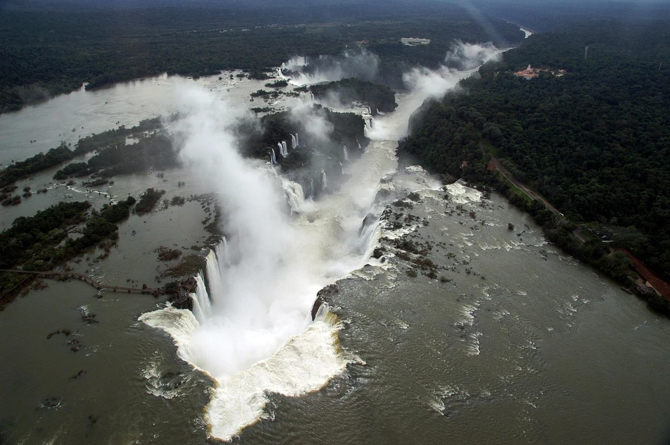 Cataratas do Iguaçu, em Foz do Iguaçu