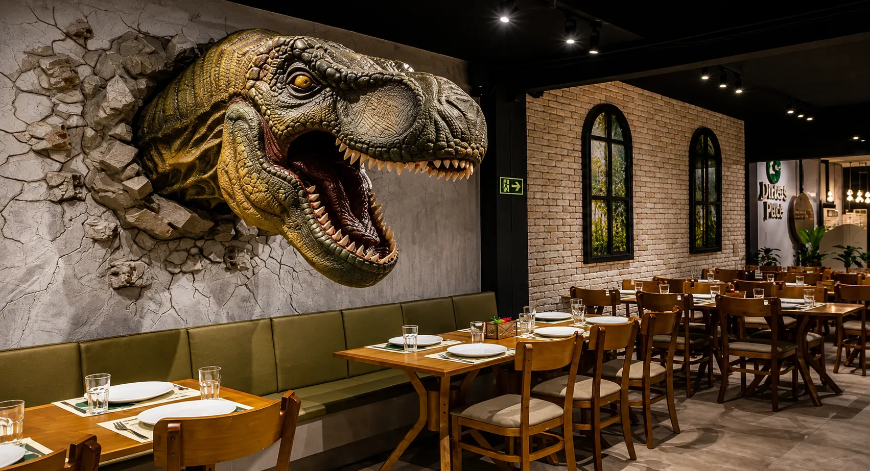 Jurassic Pizza em Foz do Iguaçu