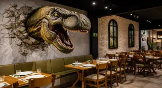 Jurassic Pizza em Foz do Iguaçu